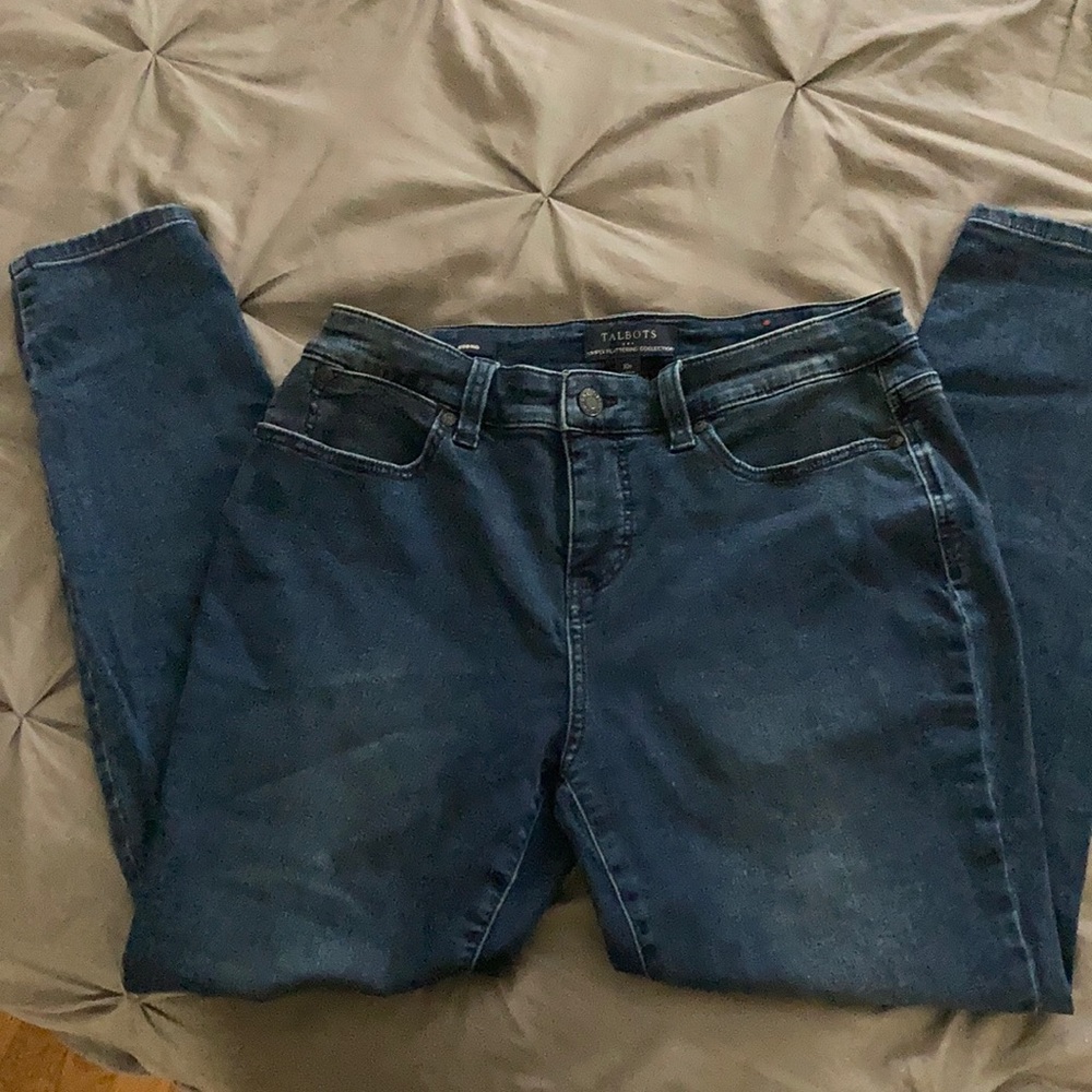 Talbots size 10 petite  stretchy Jeggings from Simply Flattering Collection.